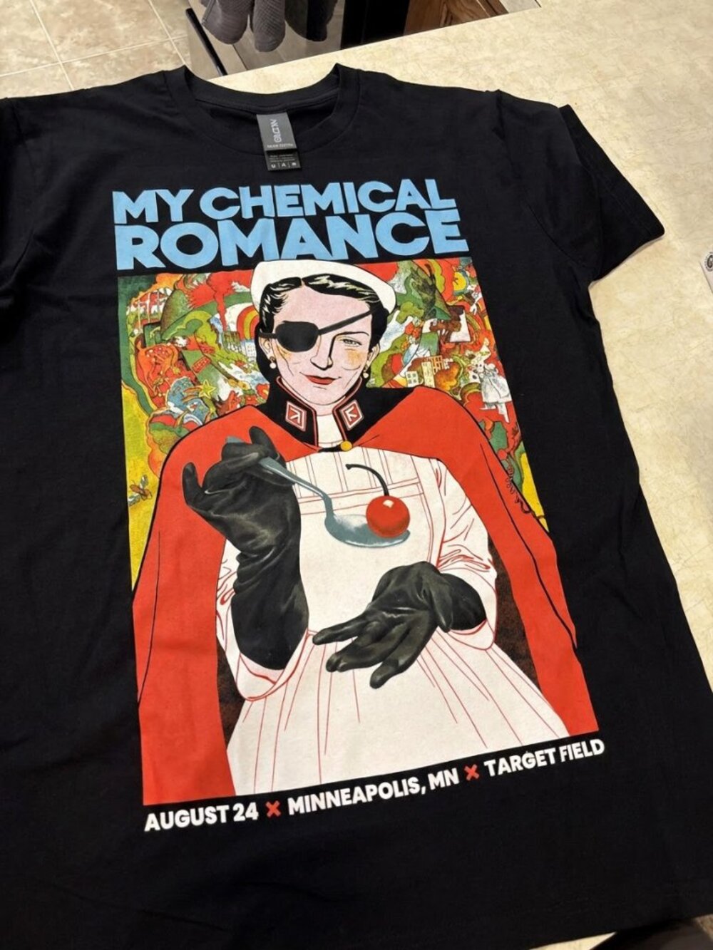 My Chemical Romance Minneapolis Exclusive T-Shirt Reprint